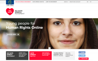 Council of Europe: No hate speech movement